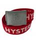 Hysteric Glamour（ヒステリックグラマー）の古着「ガチャベルト」｜レッド