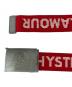 Hysteric Glamour (ヒステリックグラマー) ガチャベルト レッド：5000円