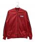 Hysteric Glamour（ヒステリックグラマー）の古着「SPUR LOGOロゴプリントジップアップトラックジャケット」｜レッド