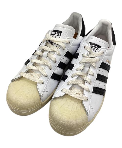 adidas（アディダス）adidas (アディダス) SUPERSTAR LASER FRO CLUB FOOTWEAR WHITE 21FW ホワイト サイズ:SIZE 26.5cmの古着・服飾アイテム