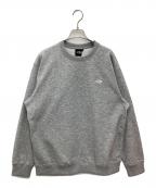 THE NORTH FACEザ ノース フェイス）の古着「クルーネックスウェット」｜グレー