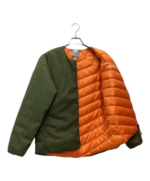 MAMMUT（マムート）MAMMUT (マムート) Seon IN Cardigan ダウンジャケット オリーブ サイズ:SIZE Mの古着・服飾アイテム
