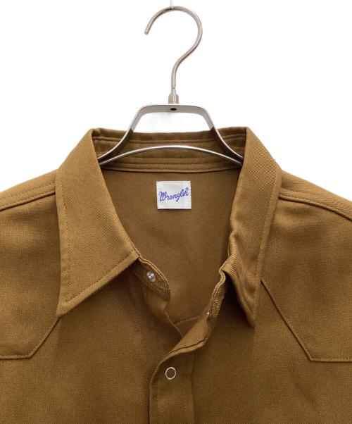 Wrangler（ラングラー）Wrangler (ラングラー) 長袖シャツ カーキ サイズ:SIZE Mの古着・服飾アイテム