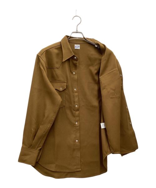 Wrangler（ラングラー）Wrangler (ラングラー) 長袖シャツ カーキ サイズ:SIZE Mの古着・服飾アイテム