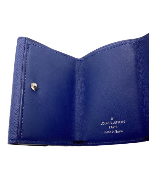LOUIS VUITTON（ルイ ヴィトン）LOUIS VUITTON (ルイ ヴィトン) コンパクトウォレット タイガラマ ネイビーの古着・服飾アイテム