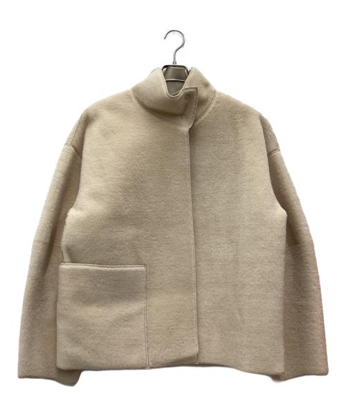 TODAYFUL（トゥデイフル）TODAYFUL (トゥデイフル) スタンドカラーボアジャケット ベージュ サイズ:SIZE 38の古着・服飾アイテム