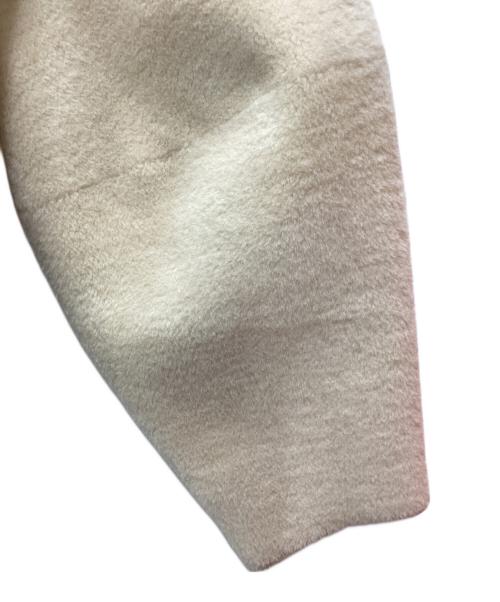 TODAYFUL（トゥデイフル）TODAYFUL (トゥデイフル) スタンドカラーボアジャケット ベージュ サイズ:SIZE 38の古着・服飾アイテム