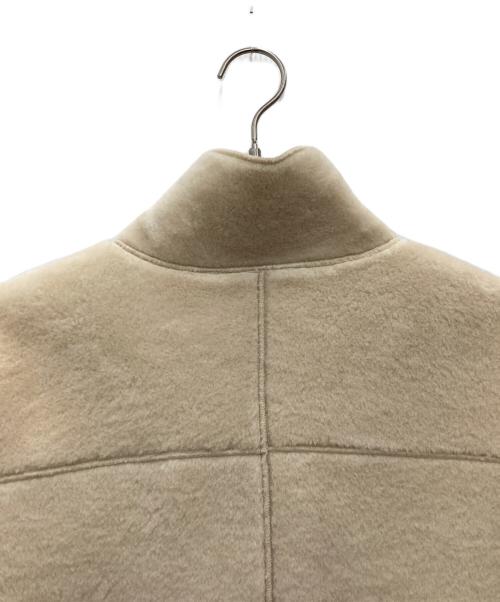 TODAYFUL（トゥデイフル）TODAYFUL (トゥデイフル) スタンドカラーボアジャケット ベージュ サイズ:SIZE 38の古着・服飾アイテム