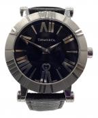 TIFFANY & Co.ティファニー）の古着「リストウォッチ アトラス」｜ブラック