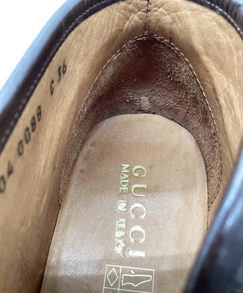 GUCCI（グッチ）GUCCI (グッチ) ショートブーツ ホースビット ブラウン サイズ:SIZE 23cmの古着・服飾アイテム