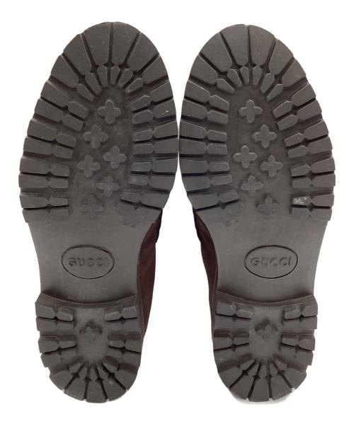 GUCCI（グッチ）GUCCI (グッチ) ショートブーツ ホースビット ブラウン サイズ:SIZE 23cmの古着・服飾アイテム