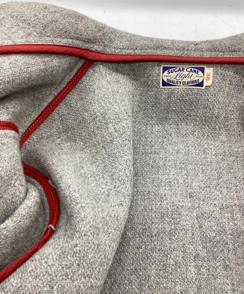 SUGAR CANE（シュガーケーン）SUGAR CANE (シュガーケーン) ウールジャケット グレー サイズ:SIZE 38の古着・服飾アイテム
