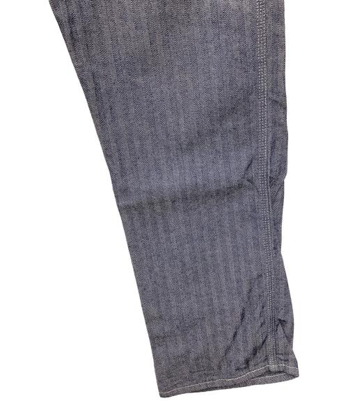 Pointer（ポインター）POINTER (ポインター) ヘリンボーンペインターパンツ USA製 90s～00s  スカイブルー サイズ:SIZE W32×L32の古着・服飾アイテム
