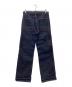 TEST (テスト) デニムパンツ 月桂樹ボタン 推定復刻 ネイビー サイズ:SIZE W32×L34：12000円