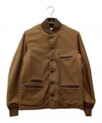 SUGAR CANEシュガーケーン）の古着「モールスキンジャケット ブルゾン」｜ブラウン