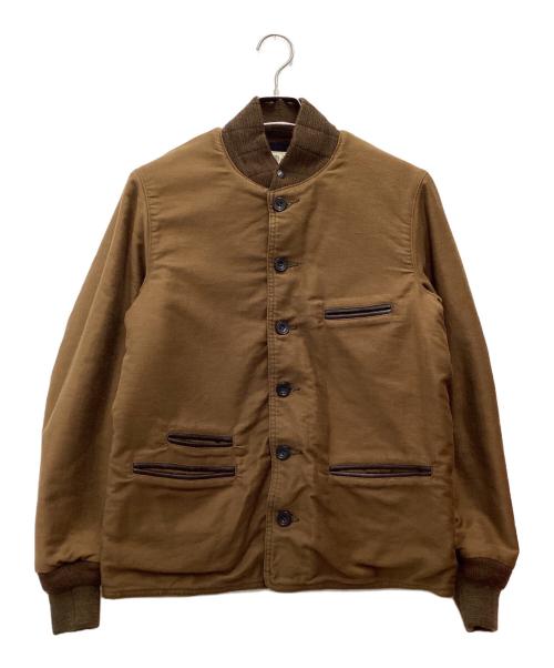SUGAR CANE（シュガーケーン）SUGAR CANE (シュガーケーン) モールスキンジャケット ブルゾン ブラウン サイズ:SIZE 38の古着・服飾アイテム