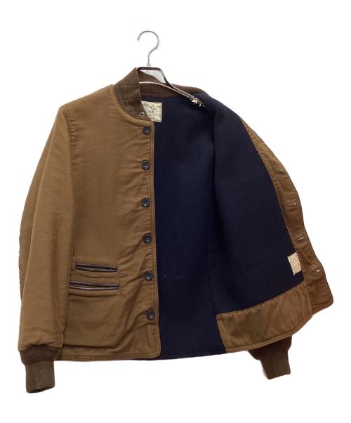 SUGAR CANE（シュガーケーン）SUGAR CANE (シュガーケーン) モールスキンジャケット ブルゾン ブラウン サイズ:SIZE 38の古着・服飾アイテム