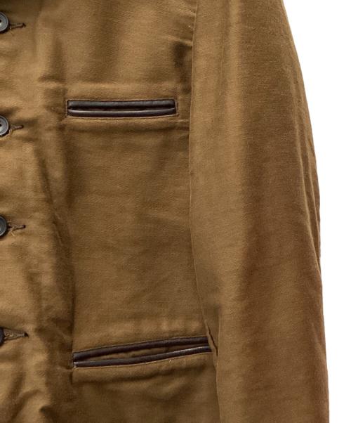 SUGAR CANE（シュガーケーン）SUGAR CANE (シュガーケーン) モールスキンジャケット ブルゾン ブラウン サイズ:SIZE 38の古着・服飾アイテム