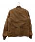 SUGAR CANE (シュガーケーン) モールスキンジャケット ブルゾン ブラウン サイズ:SIZE 38：19000円