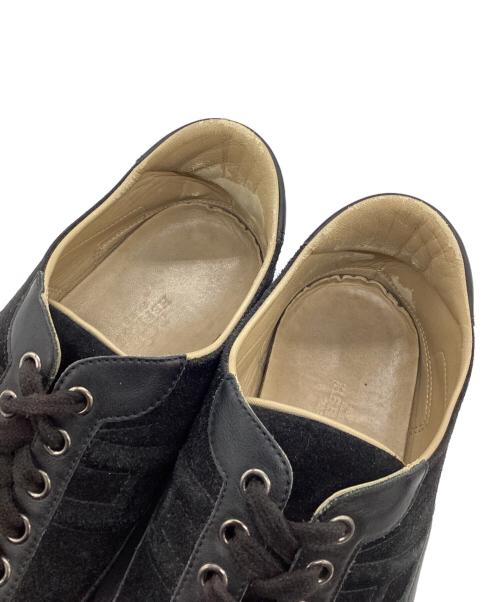 HERMES（エルメス）HERMES (エルメス) ローカットスニーカー ブラック サイズ:SIZE 40の古着・服飾アイテム