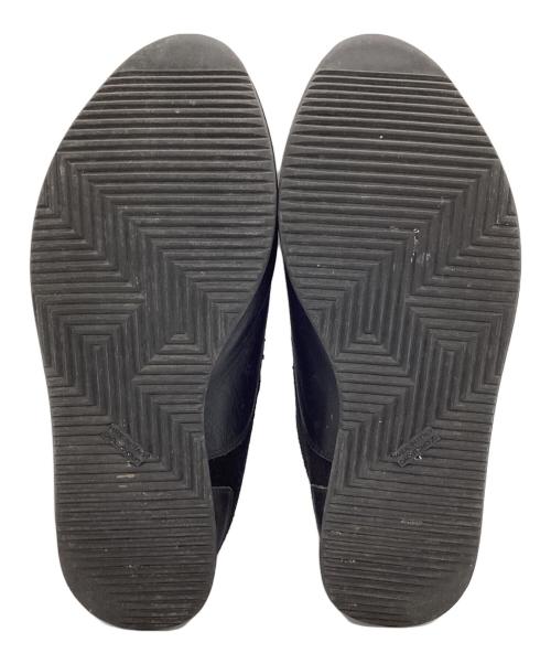 HERMES（エルメス）HERMES (エルメス) ローカットスニーカー ブラック サイズ:SIZE 40の古着・服飾アイテム