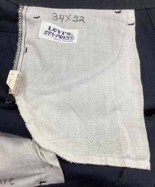 LEVI'S（リーバイス）LEVI'S (リーバイス) STA-PREST スラックス 刻印520 80s~90s ネイビー サイズ:SIZE W34×L32の古着・服飾アイテム