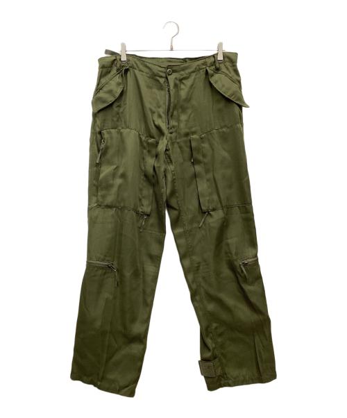 YMCLKY（ワイエムシーエルケーワイ）YMCLKY (ワイエムシーエルケーワイ) ホットウェザー乗員用軽量タイプ2トラウザー カーゴパンツ オリーブ サイズ:SIZE 不明の古着・服飾アイテム