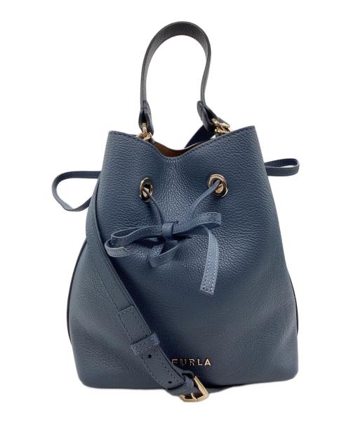FURLA（フルラ）FURLA (フルラ) 2WAYショルダーバッグ コスタンザ スカイブルーの古着・服飾アイテム