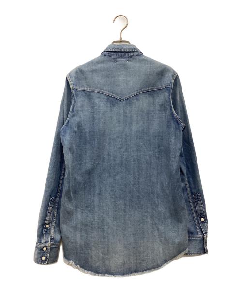 MINEDENIM（マインデニム）MINEDENIM (マインデニム) デニムシャツ スカイブルー サイズ:SIZE 1の古着・服飾アイテム