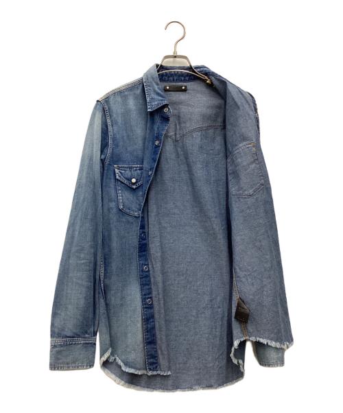 MINEDENIM（マインデニム）MINEDENIM (マインデニム) デニムシャツ スカイブルー サイズ:SIZE 1の古着・服飾アイテム