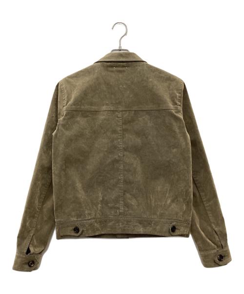 MINEDENIM（マインデニム）MINEDENIM (マインデニム) ベルベットデニムジャケット ベージュ サイズ:SIZE 2の古着・服飾アイテム