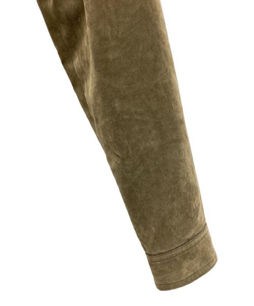 MINEDENIM（マインデニム）MINEDENIM (マインデニム) ベルベットデニムジャケット ベージュ サイズ:SIZE 2の古着・服飾アイテム