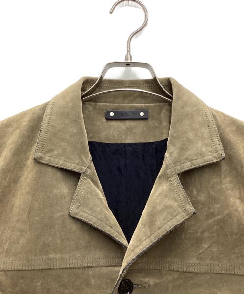 MINEDENIM（マインデニム）MINEDENIM (マインデニム) ベルベットデニムジャケット ベージュ サイズ:SIZE 2の古着・服飾アイテム