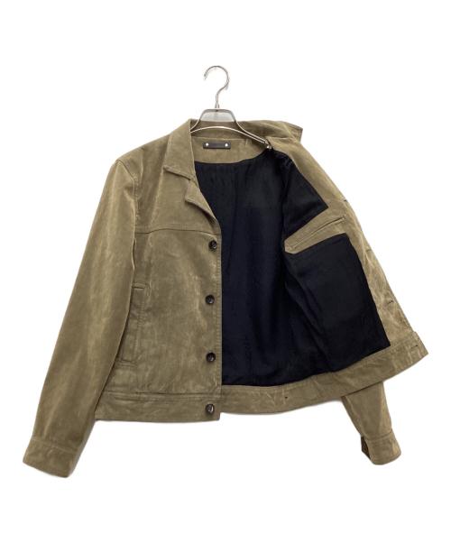MINEDENIM（マインデニム）MINEDENIM (マインデニム) ベルベットデニムジャケット ベージュ サイズ:SIZE 2の古着・服飾アイテム