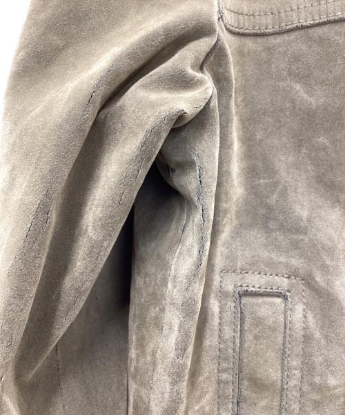 MINEDENIM（マインデニム）MINEDENIM (マインデニム) ベルベットデニムジャケット ベージュ サイズ:SIZE 2の古着・服飾アイテム