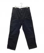 Carhartt WIPカーハート ワークインプログレス）の古着「ワークパンツ」｜ブラック