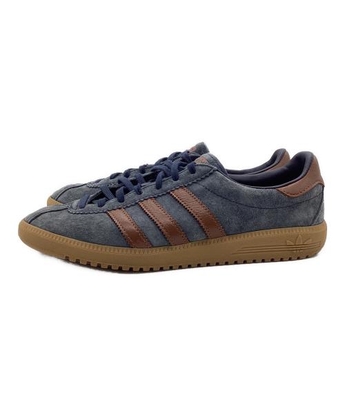 adidas（アディダス）adidas (アディダス) ローカットスニーカー アイランドシリーズ バミューダ ネイビー×ブラウン サイズ:SIZE 25cmの古着・服飾アイテム