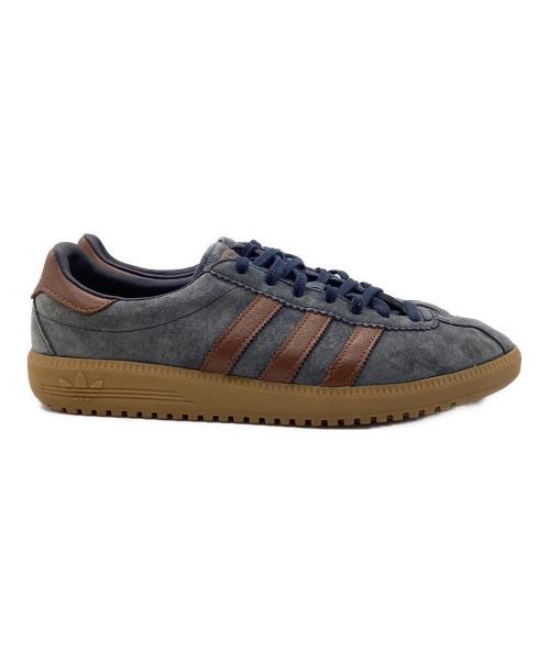 adidas（アディダス）adidas (アディダス) ローカットスニーカー アイランドシリーズ バミューダ ネイビー×ブラウン サイズ:SIZE 25cmの古着・服飾アイテム