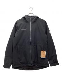 MAMMUT（マムート）の古着「サーモフーデッドジャケット」｜ブラック