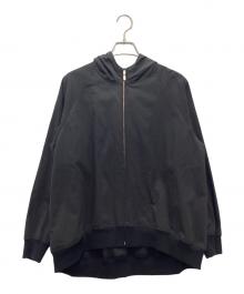 BLUE LAKE MARKET（ブルーレイクマーケット）の古着「フーデッドジャケット」｜ブラック