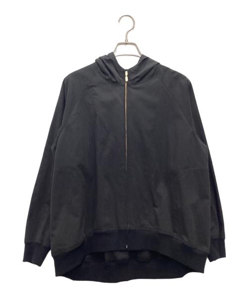 BLUE LAKE MARKET（ブルーレイクマーケット）blue lake market (ブルーレイクマーケット) フーデッドジャケット ブラック サイズ:SIZE Freeの古着・服飾アイテム