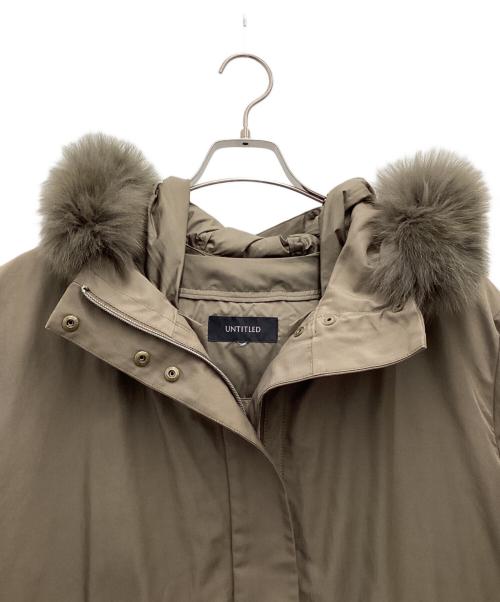 UNTITLED（アンタイトル）UNTITLED (アンタイトル) モッズコート カーキ サイズ:SIZE 不明の古着・服飾アイテム