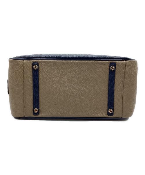 A.D.M.J.（エーディーエムジェイ）A.D.M.J. (エーディーエムジェイ) トートバッグ グレー×ネイビーの古着・服飾アイテム