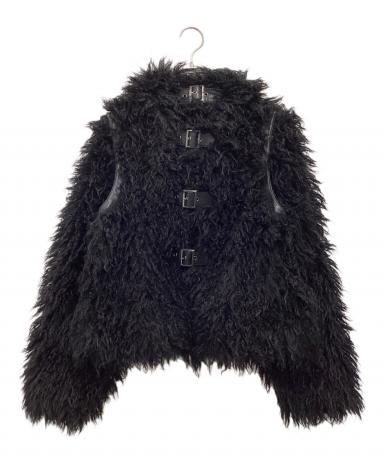 中古・古着通販】LAGUA GEM (ラグアジェム) LONG FAUX FUR BELTED