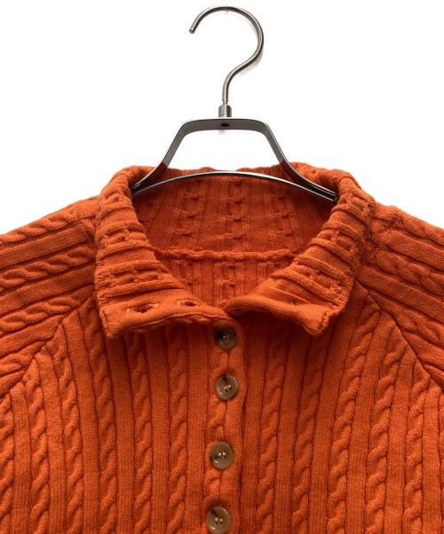 Ameri（アメリ）AMERI (アメリ) 厚手カーディガン オレンジ サイズ:SIZE Freeの古着・服飾アイテム