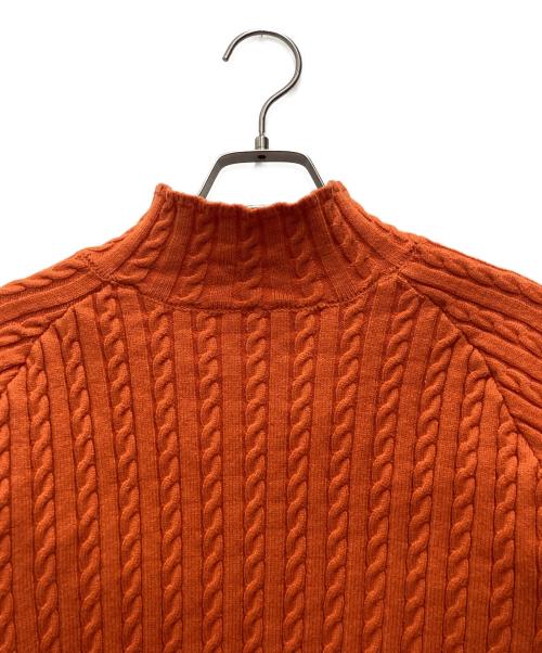 Ameri（アメリ）AMERI (アメリ) 厚手カーディガン オレンジ サイズ:SIZE Freeの古着・服飾アイテム