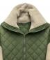 中古・古着 antiqua (アンティカ) キルティングボアジャケット グリーン サイズ:SIZE Free：6000円