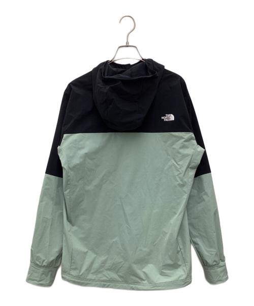 THE NORTH FACE（ザ ノース フェイス）THE NORTH FACE (ザ ノース フェイス) ナイロンパーカー ブラック×ミントグリーン サイズ:SIZE XLの古着・服飾アイテム