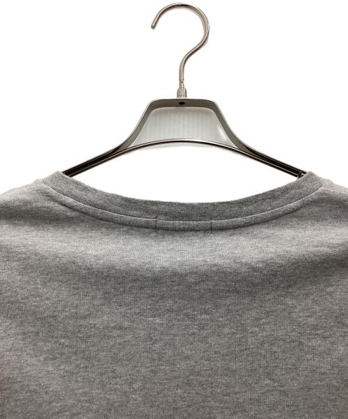 BLACK LABEL CRESTBRIDGE（ブラックレーベル クレストブリッジ）BLACK LABEL CRESTBRIDGE (ブラックレーベル クレストブリッジ) 長袖カットソー グレー サイズ:SIZE Lの古着・服飾アイテム