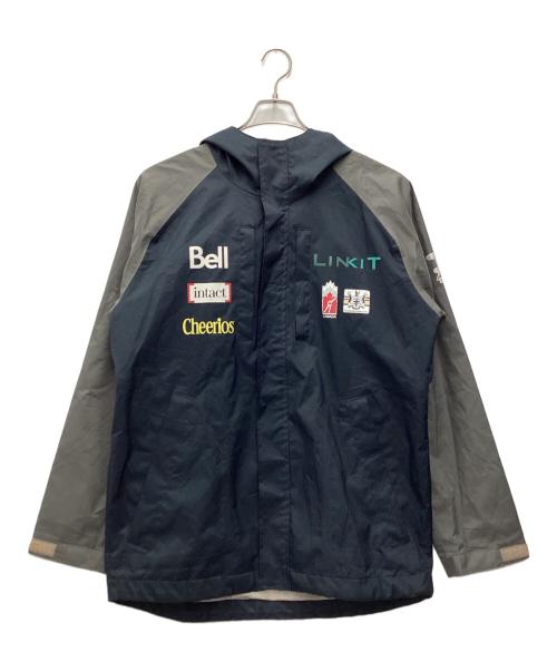 hudson's bay（ハドソンズバイ）hudson's bay (ハドソンズバイ) マウンテンパーカー オリーブ×ブラック サイズ:SIZE Mの古着・服飾アイテム